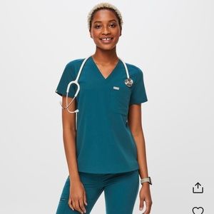 Catarina top-Caribbean Blue L